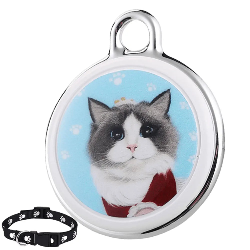 Haustier Anti-Lost GPS Tracker Bluetooth-kompatibler Smart Activity Tracker wasserdicht Echtzeit Global Location Tracker für Hunde Katzen