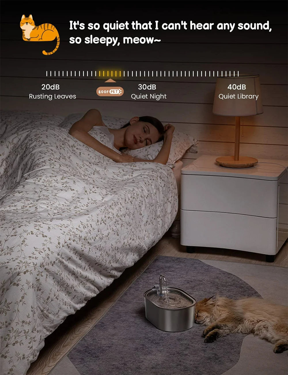 3,2 L Smart Katze Hund Wasser Dispenser Mit Wasserhahn Edelstahl