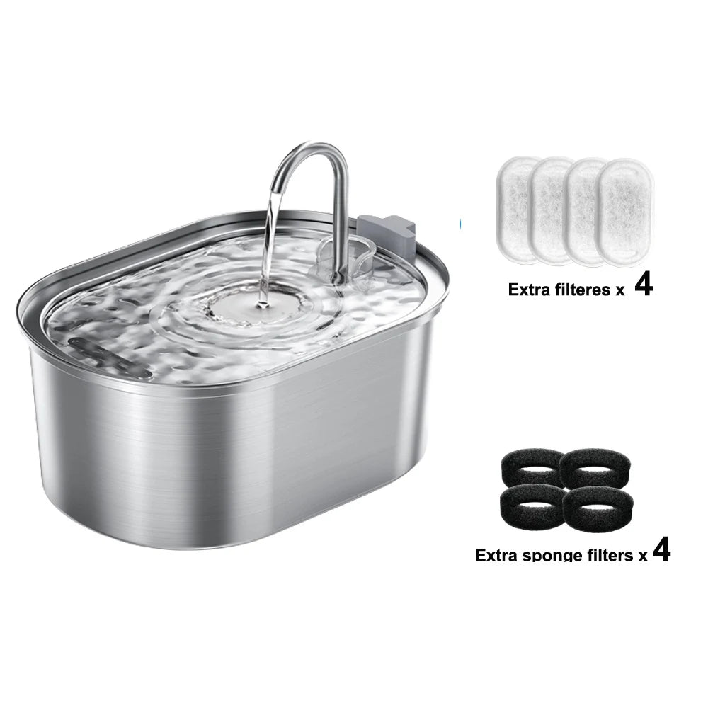 3,2 L Smart Katze Hund Wasser Dispenser Mit Wasserhahn Edelstahl