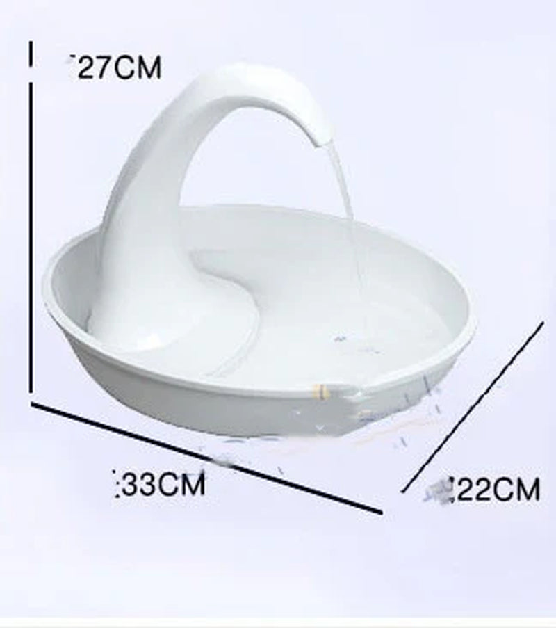 Pet Drinking Fountain Cat Feeding Water Flowing Fountain